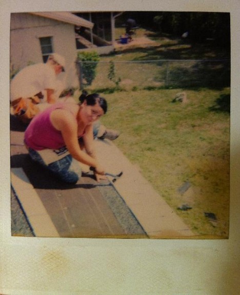 I will literally never look this cool again. And I didn't even have a tool belt.