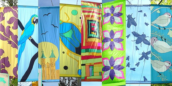 Banners from the 2011 Bannerfest