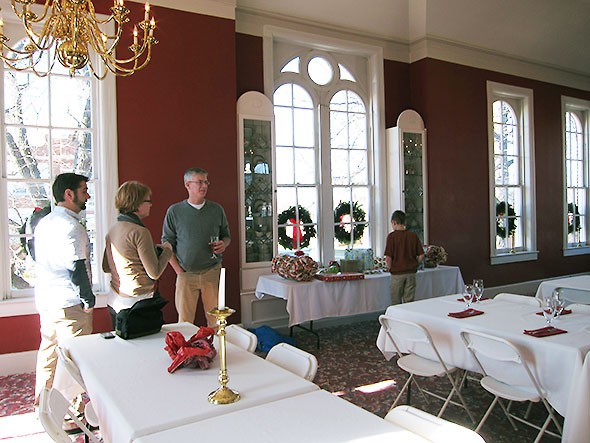 upper room at the Garden Gate