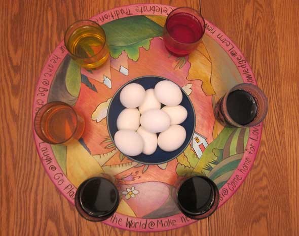 Egg Dye Prep
