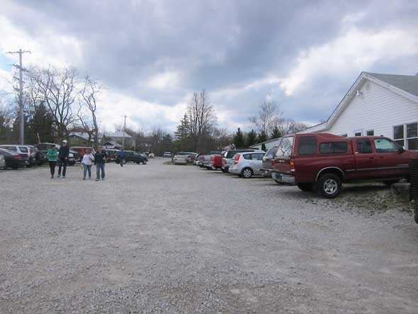 front parking at Millworks