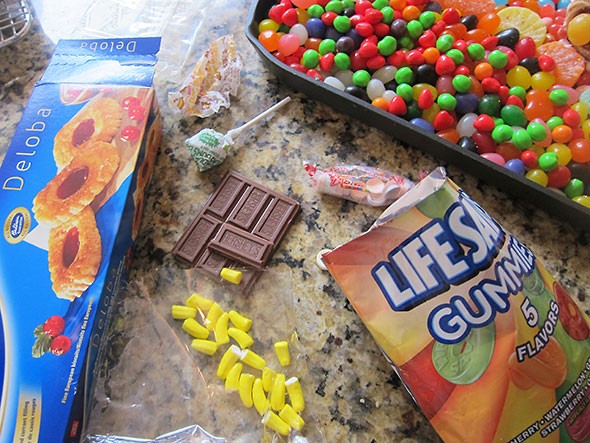 assorted sweets