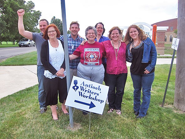 Triumphant Organizers of the 28th Annual Antioch Writers Workshop