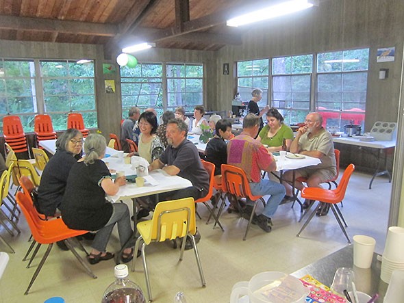 lodge visitors