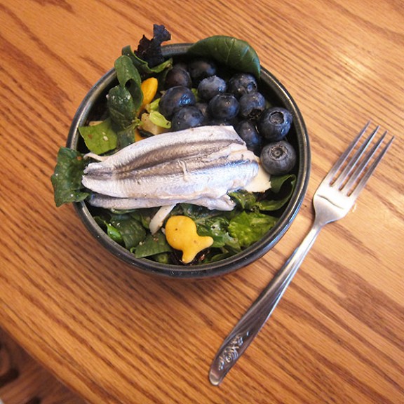 anchovyBlueberrySalad
