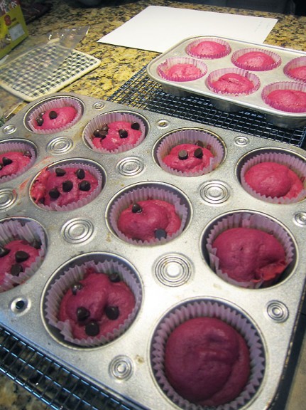 red velvet cupcakes