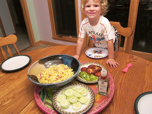 dinner is ready