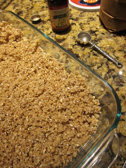 pecan oatmeal crust