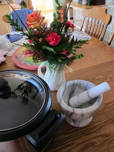 pestle and mortar
