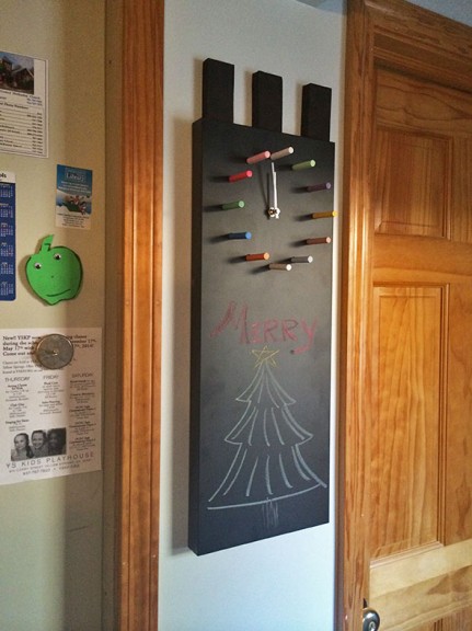chalk clock