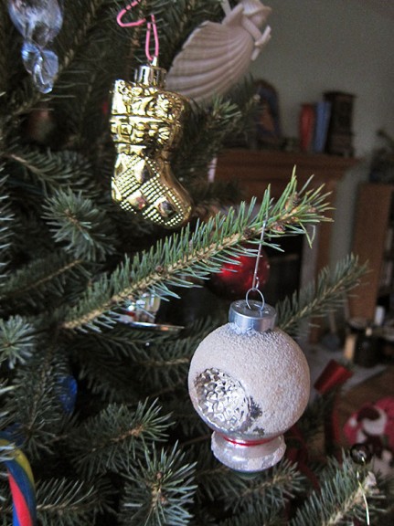 ornaments from Grandpa Wendell