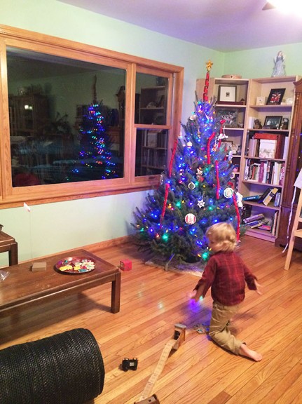 tree decorating