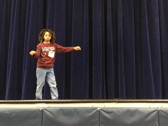 break dance - the wave