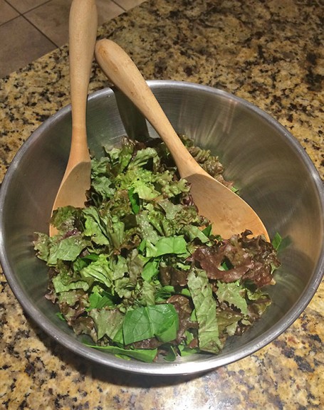 salad greens