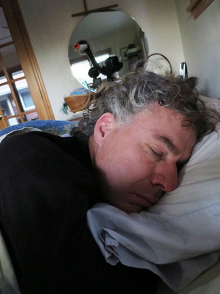 sleeping chef