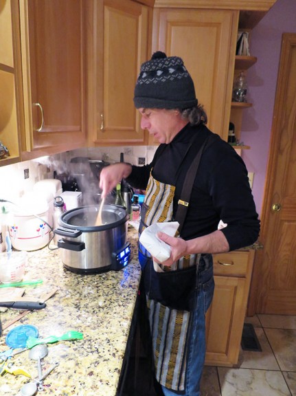 stirring the pot