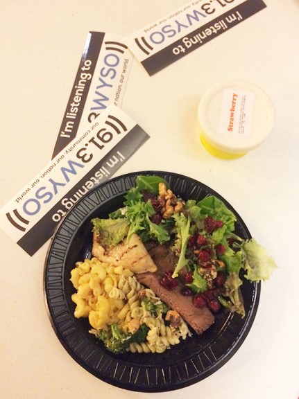 Young's catered dinner