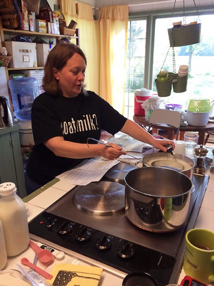 monitoring the ricotta
