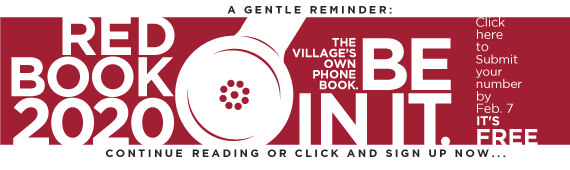 Submit your number for the 2020–21 Yellow Springs News Community Directory, aka the Redbook