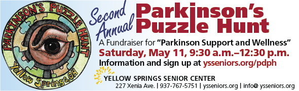 Yellow Springs Senior Center Parkinsons Puzzle Hunt Sign up and Information