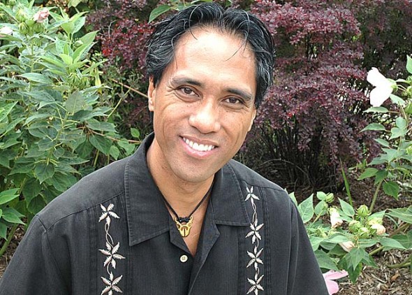 Local holistic health practitioner Virgil Mayor Apostol, who has been practicing massage, manual medicine and spiritual healing locally since the fall, will teach a free workshop series on Filipino healing practices at the library this month. The workshops kick off with a lecture on the healing traditions of Phillipines at 6 p.m. on Wednesday, Feb. 13 in the meeting room of the Yellow Springs Public Library. (Photo by Megan Bachman)