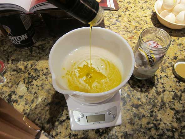 adding Olive Oil