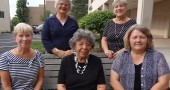 Villager Phyllis Jackson, center, is one of five women to be named to this year's Greene County Women's Hall of Fame.