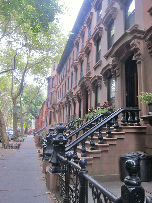 Brooklyn brownstones