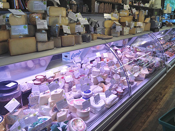 cheese counter