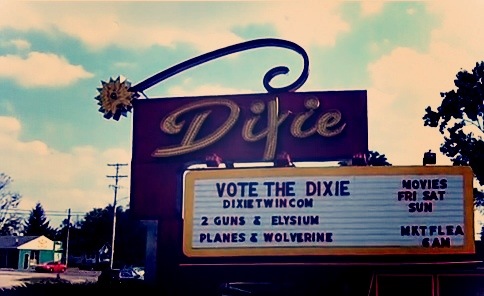 Dayton's Dixie Twin Drive-In.