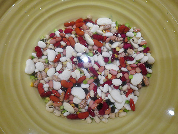 brining a Paris Bistro bean medley