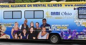 The “NAMImobile,” a traveling educational bus to fight stigma of mental illness visits the Yellow Springs Village BP at the corner of U.S. 68 and Corry Street from 11 a.m. to 12:30 p.m. Tuesday, July 22. The event is hosted by the National Association on Mental Illness Yellow Springs affiliate. (Submitted photo)