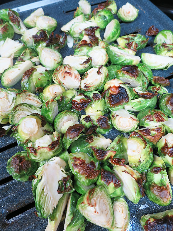 broiled brussel sprouts