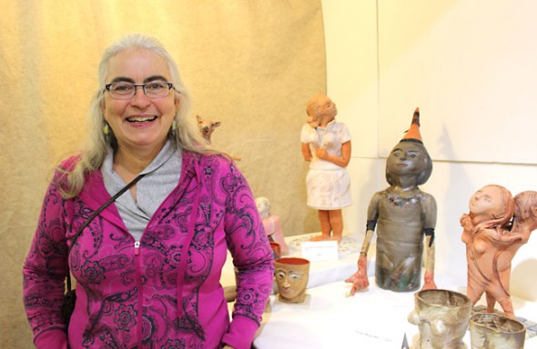 The Cliff Street home of Beth Holyoke, above, will be one of seven locations in this weekend's Yellow Springs Artist Studio Tour, which takes place from 10 a.m. to 6 p.m. each day. Holyoke will display her original clay sculptures.