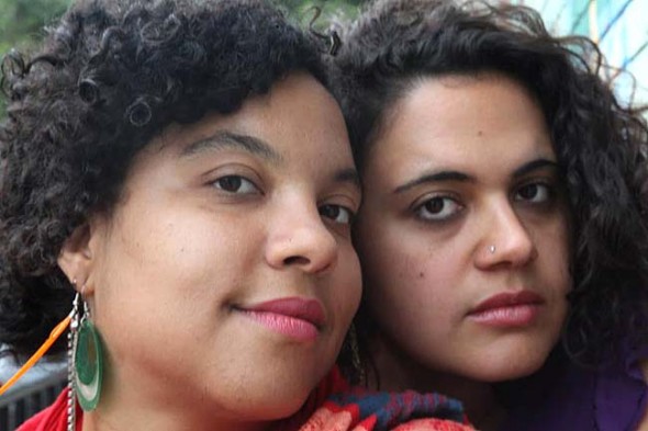 Stacy Rene Erenberg and Sage Morgan-Hubbard — Mixed Mamas — are bringing their two-woman show to the Antioch College Foundry Theater. They blend spoken word, original songs and movement, exploring how race, class, gender and sexuality intersect and inform their lives as black and Jewish  mamas.