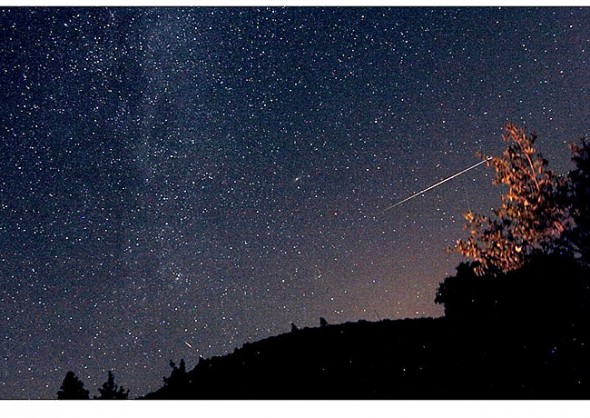 Night sky photo by Eddie Pavlu published by Astronomy Magazine in 2011. 