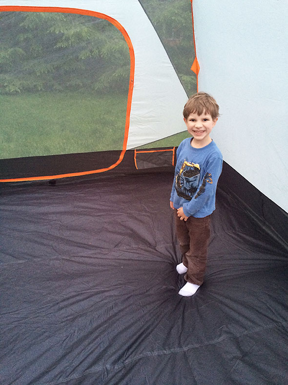 first camper