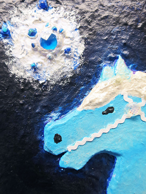 detail of Horse and Star
