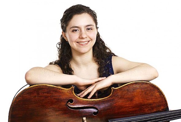 Switzerland’s Chiara Enderle, whose family has deep roots in the Yellow Springs community, will perform with the Springfield Symphony Orchestra on Jan. 16. The concert will feature Enderle as soloist in Dvorak’s Cello Concerto, “one of the most epic cello concertos, full of power and majestic strength.”  (submitted Photo © Jannette Kneisel)