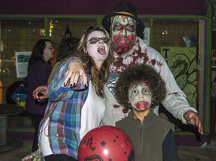 The 8th annual Yellow Springs Zombie Walk