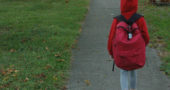 Students at Mills Lawn Elementary School participated in Walk to School Day on Oct. 5.