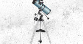 The Orion reflector telescope acquired by the Greene County Library. (Illustration by Matt Minde)