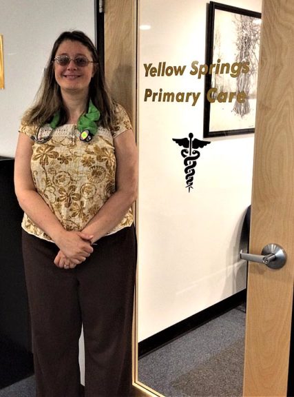 Last month, Dr. Jessica Gallagher, M.D., joined Dr. Donald Gronbeck at Yellow Springs Primary Care, where she specializes in family medicine. Yellow Springs Primary Care is an independent primary care provider that opened in May 2014. (Photo by Anne Day)