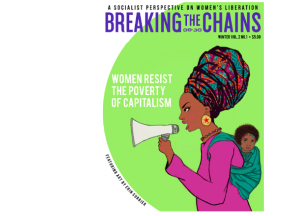 Karla Reyes, managing editor of Breaking the Chains: A Socialist Perspective on Women’s Liberation, will speak on the women’s movement at a food and clothing drive at the Coretta Scott King Center at Antioch College.