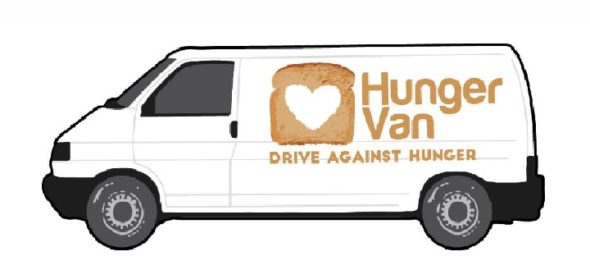 The Kidscouts Hunger Van will make a stop at the Senior Center on Sunday, March 31, 1–3 p.m. 