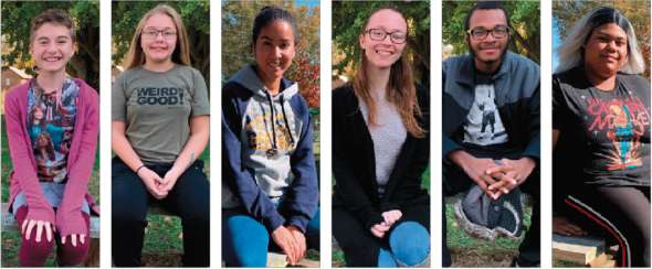 The six students, selected by the McKinney Middle and Yellow Springs High Schools, have shown exemplary work as a student, classmate and citizen of the school. (Submitted photos)