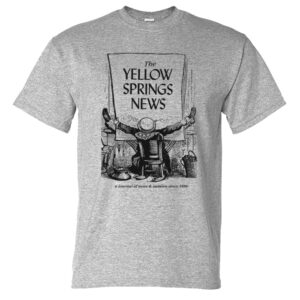 Gray Yellow Springs News T-shirt