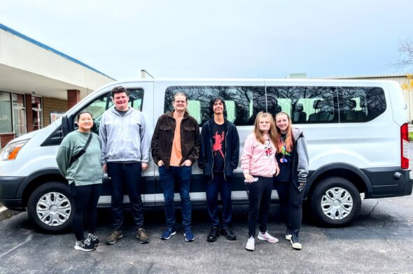 A grant from the YS Community Foundation helped area autism resource center Roads to Recovery purchase a new van. (Photo courtesy of Roads to Recovery)