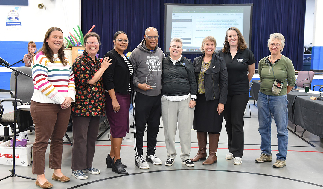 John Gudgel honored for 45 years in YS Schools